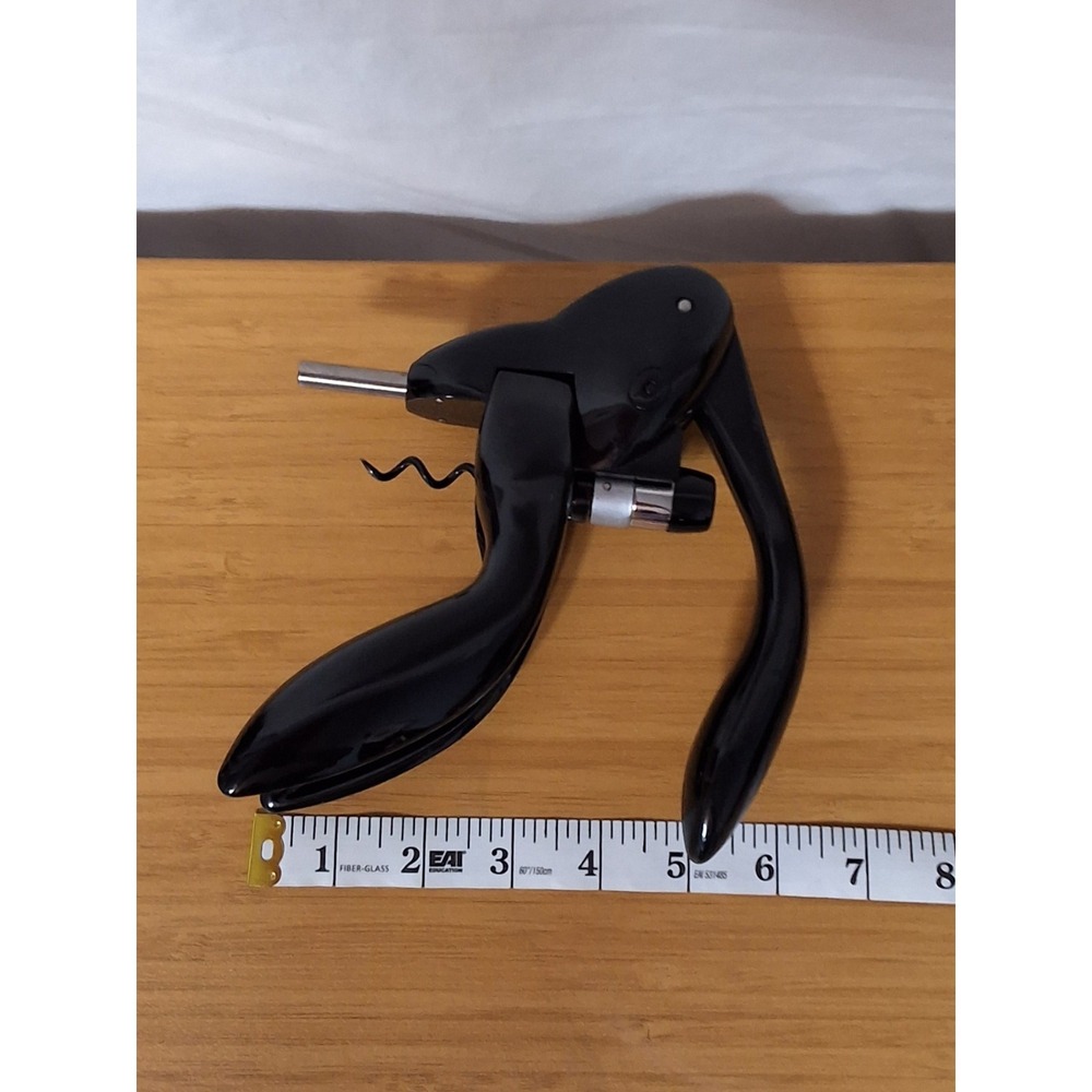 Metrokane Houdini Lever Corkscrew Wine Bottle Opener - Picture 6 of 7